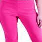 Calça feminina Chelsea Tummy Control Skinny Leg Tornozelo Charter Club Rosa Tamanho 12