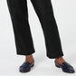 Calça jeans feminina Karen Scott, preta, tamanho pequeno