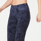Leggings femininas tie-dye da Ideology, tamanho XXL, azul