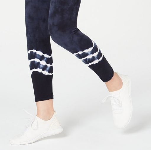 Leggings femininas tie-dye da Ideology, tamanho XXL, azul