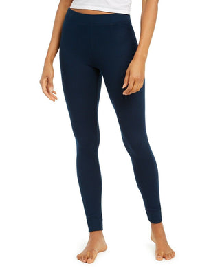 Leggings Alfani Comfort Waist Femininas Azul Marinho Tamanho Pequeno GG