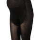 Meias-calças-calças-maternidade femininas Swedish Stockings Matilda Premium pretas, tamanho médio