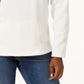 Karen Scott Blusa Feminina Gola Alta Branca Tamanho Pequeno Pequeno