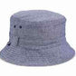 Chapéu Bucket Reversível Chambray Masculino B Block Azul Tamanho X-G