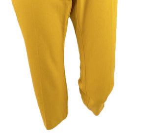 Calça Capri Feminina Alfani Amarela Tamanho 10 Petite