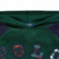 Ralph Lauren Infantil Menino Tricô Waffle com Capuz Térmico Verde Tamanho 4T