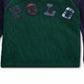 Ralph Lauren Infantil Menino Tricô Waffle com Capuz Térmico Verde Tamanho 4T