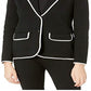 Ralph Lauren Blazer Feminino TrimCotton Blend Preto Tamanho GG