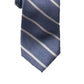 Gravata listrada masculina Nautica Delaney cinza tamanho regular