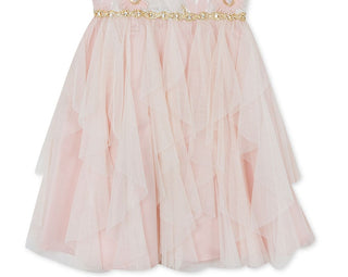 Vestido bordado com lantejoulas para meninas, edição rara, rosa, tamanho 2T