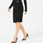 Vestido suéter feminino INC International Concepts, preto, tamanho X-S