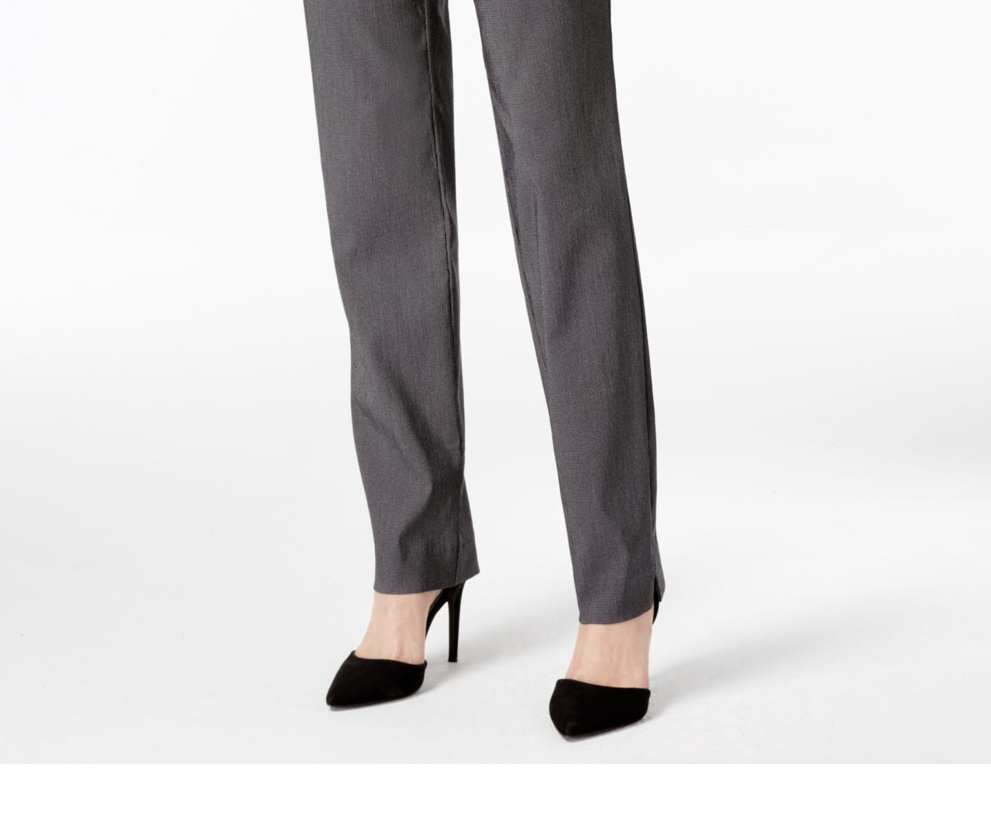 Calça skinny cinza feminina Charter Club Tummy Control 10