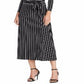 Vestido listrado de malha Ralph Lauren feminino, preto, tamanho 6
