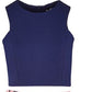 Conjunto de vestido com estampa floral para meninas grandes, 2 peças, azul, tamanho 7