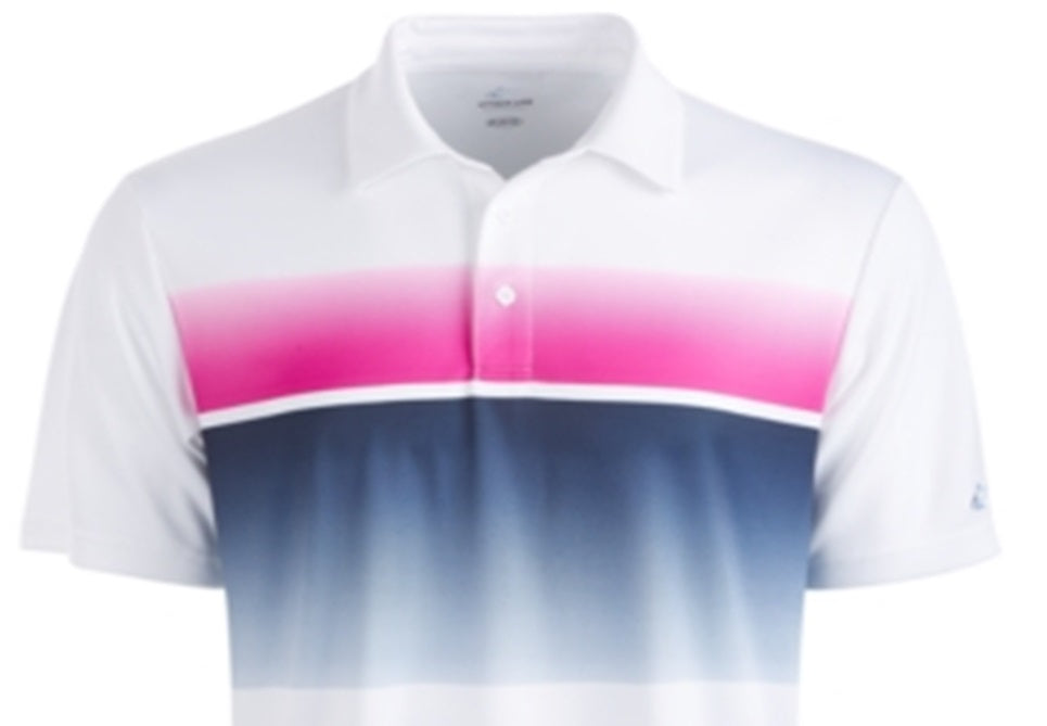 Camisa polo masculina Attack Life Fitness Workout, branca, tamanho M