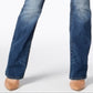Calça jeans feminina Bootcut da INC International Concepts, azul, tamanho pequeno