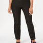 Calça feminina Charter Club Cambridge Skinny com controle de barriga, marrom, tamanho 10