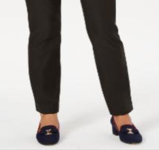 Calça feminina Charter Club Cambridge Skinny com controle de barriga, marrom, tamanho 10