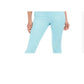 Calça curta feminina Charter Club Chelsea Twill com controle de barriga, azul, tamanho 8