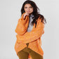 Cardigan drapeado com mangas sino feminino Anns Cottage, amarelo, tamanho X-S