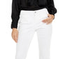 Calça jeans feminina Bootcut da INC International Concepts - Branca, tamanho 6