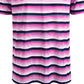 Camisa polo listrada masculina Attack Life By Greg Norman Roadmap, roxa, tamanho G