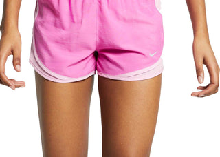 Shorts de corrida Nike Tempo feminino rosa tamanho P