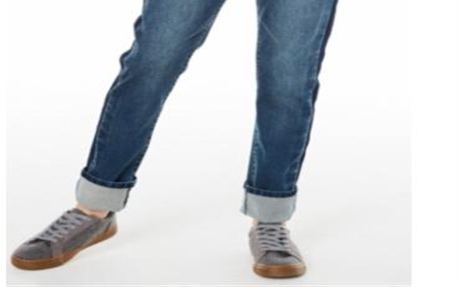 Calça jeans elástica de corte reto e slim fit Big Boy's Sutton da Epic Threads, azul, tamanho 12