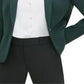 Jaqueta feminina Tommy Hilfiger de manga comprida com botões French Terry, verde, tamanho 12