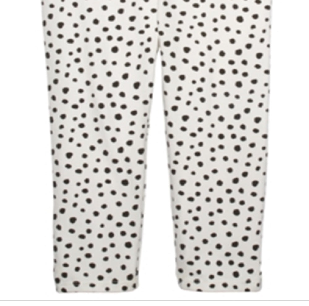 Leggings estampadas de animais para meninas First Impressions, tamanho 4T, brancas