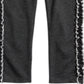 Leggings com babados laterais para meninas First Impressions, cinza, tamanho 4T