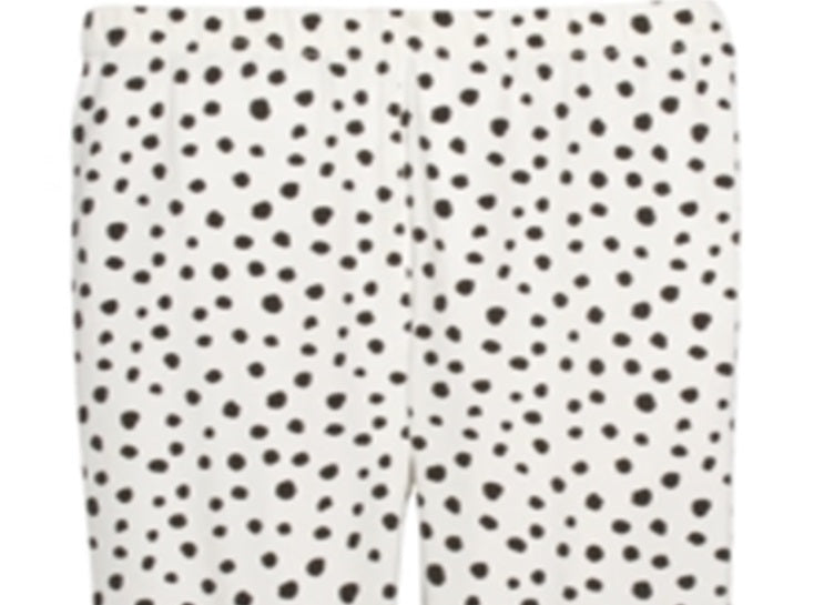 Leggings estampadas de animais para meninas First Impressions, tamanho 2, branca