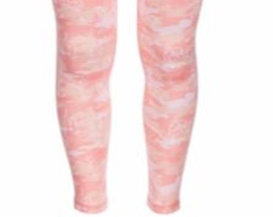 Leggings estampadas Ideology Big Girl's cetim rosa tamanho M