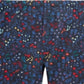Leggings estampadas florais para bebês meninas First Impressions, pretas, tamanho 3 a 6 meses