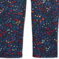 Leggings estampadas florais para bebês meninas First Impressions, pretas, tamanho 3 a 6 meses