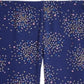 Leggings elásticas para meninas First Impressions, azul-marinho, tamanho 3T