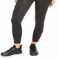 Leggings femininas estampadas em tons Ideology, pretas, tamanho M
