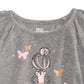 Camiseta bailarina infantil Epic Threads para meninas, cinza, tamanho 3T/3