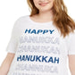 Camiseta feminina Love Tribe Trendy Plus para festas, preta, tamanho GG