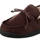 Chinelo mocassim Isotoner Microsuede Masculino Marrom Tamanho -9,5-10,5