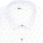 Camisa social masculina Bar III Slim Fit com botões frontais, preta, tamanho único