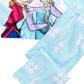 Conjunto de pijama de lã Frozen 2 peças Ame Toddler Girl Azul tamanho 2T