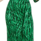 Vestido envelope falso estampado feminino INC International Concepts, verde, tamanho pequeno P
