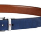 Tommy Hilfiger Cinto reversível elástico masculino azul tamanho 32