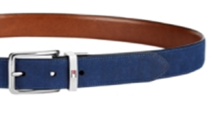 Tommy Hilfiger Cinto reversível elástico masculino azul tamanho 32
