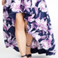 Vestido de renda infantil sem palavras, azul, tamanho 9