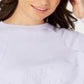 Camiseta Nike Get Fit Lux Crew Feminina Roxa Tamanho Médio