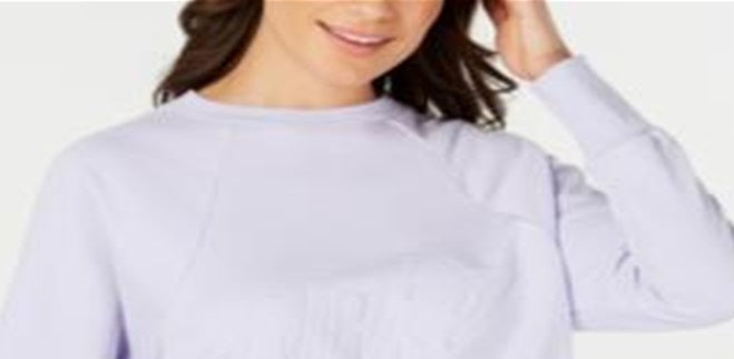 Camiseta Nike Get Fit Lux Crew Feminina Roxa Tamanho Médio