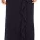 Vestido de renda feminino Connected, azul, tamanho 16
