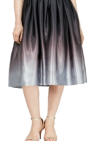 Vestido de coquetel feminino SL Fashions, sem mangas, com decote em V e abaixo do joelho, preto, tamanho 12